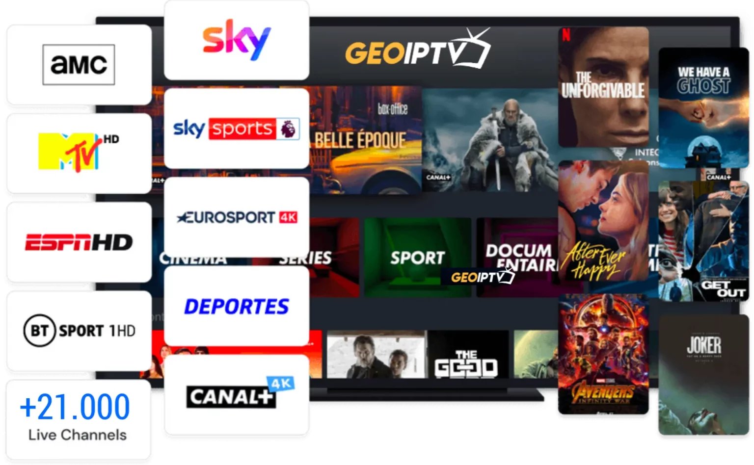 4K IPTV Streaming